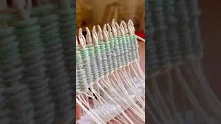 I love how easy peg loom weaving is - it&rsquo;s got to be the quickest way to weave something! But this