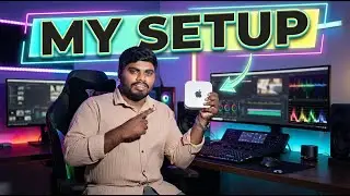 My Editing Setup | Mac mini M4 Editing & Color Grading Workspace #macminim4 #editingsetup #telugu