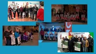PEGADA DE CARTELES PARA LAS ELECCIONES GENERALES