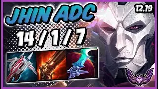 Jhin ADC vs Aphelios / Korea Master / Patch 12.19 / Season 12 ⭐