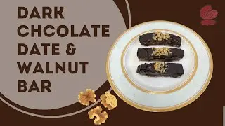Healthy And Easy Dark Chocolate-Walnut Date Bar |#darkchocolate #darkchocolatewalnutdatebars #diwali