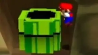 Return to Yoshi's Island 64 (DEMO) - Secret 8 bit pipe (10x a presses)