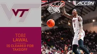 Virginia Tech's Tobi Lawal Is Cleared For Takeoff