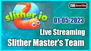 #Slither.io | JSK Arena for all Teams Live Streaming 01.05.2023 | #gaming #games #trending