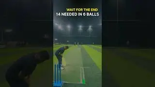 &ldquo;14 Runs. 6 Balls. Can He Do It? 🤯🔥 #Cricket #LastOverThriller #Viral #CricketShorts #T20 #Match