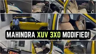 Mahindra 3XO Modified ✅Custom Seat Covers| Ambient Lighting & Sun Control Films #3XO
