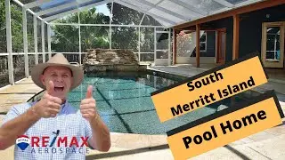 Merritt Island Pool Home For Sale