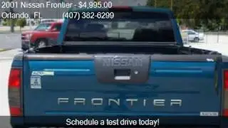 2001 Nissan Frontier CREW CAB XE for sale in Orlando, FL 328