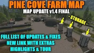 Farming Simulator 17 - Pine Cove Farm Final Update v1.4 Review 
