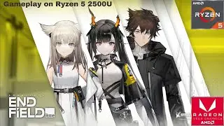 Arknights Endfield on Ryzen 5 2500U | Vega 8 iGPU Low-End Laptop Gaming