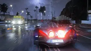 GTA 5 Breathtaking Graphics Mod With Remastered Realistic Weather Gameplay On RTX4090 Ultra Settings