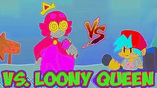 Friday Night Funkin': Vs - Loony Queen /Official FNF Mod Showcase/(color correction)