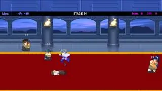 LF2 Stage 5 CRAZY! Freeze Part 1