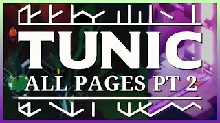 TUNIC (All Pages Edited First Play!) - pt 2: Well and Dark Cave!