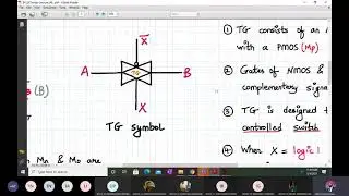 CMOS Transmission gate logic