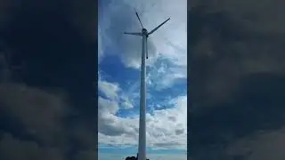 10Kw Low wind speed Turbine working