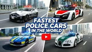 Dubai Police Supercars vs The World 🚔🔥 | Fastest Police Cars Ranked