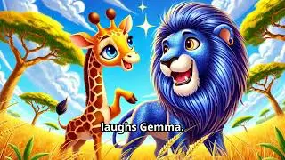 🦁Leo the Blue Lion and His Amazing Savannah Adventure | A Magical Adventure About Being Unique!🦁