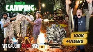 35KG FISH! Survival Camping in the Deepest Scariest Forest 😱 @TRIPTHEWILD