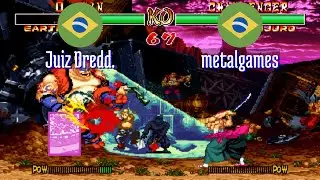 FT3 @samsho2: Juiz Dredd. (BR) vs metalgames (BR) [Samurai Shodown II Fightcade] Feb 1