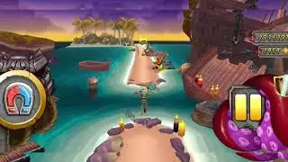 Ocean Beach Escape 🌊 Sir Montague&rsquo;s Fearless Run | Temple Run 2 Epic Gameplay