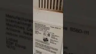 Vintage Tower Revival: IBM PS/2 Model 80 (8580)386 Boot & Hardware Test(1987 MCA Workstation in 2026