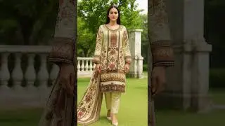 Pure Muslin Fabric Suit With Mirror Work Nd Cutdaana Work Suit #muslin #subscribe #Like #fashion #AR