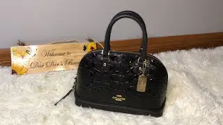 Coach Mini Sierra (Black) Authentic 💯