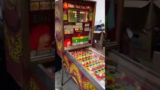 Bally Miss America Deluxe Bingo Pinball Gameplay. 