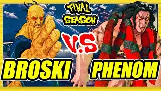 SFV CE 🔥 Broski (Oro) vs Phenom (Necalli) 🔥 Ranked Set 🔥 Street Fighter 5