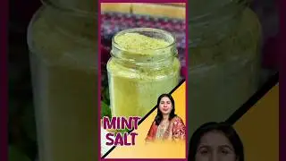 Mint Salt | Mint Flavoured Salt | Mint Salt #shorts #cooking #mint