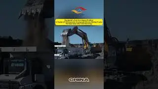 The World's First 5G-A Open-Pit Mine! A Cluster of 100 Domestic Unmanned Electric Mining Trucks