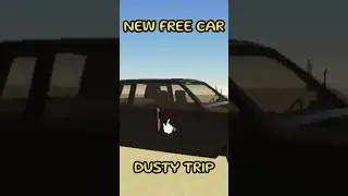 HOW TO GET THE NEW FREE CAR IN DUSTY TRIP (BLACKOUT) #roblox #robloxgameplay #adustytrip #shorts