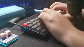 vortex series vx64 lite with lubbed gateron yellow