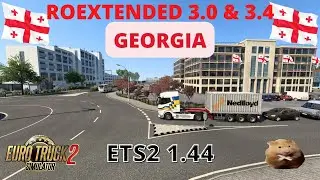 ETS2 1.44  ROEXTENDED PROJECT v3.0 & 3.4  By Arayas