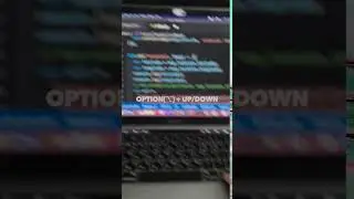 Move a line of code in VS Code
