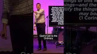 God's Call to the Ordinary #godscalling #ministry #spiritualgifts #raleighdurham #lifespringchurch