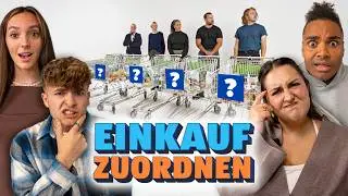 Welcher EINKAUF geh&ouml;rt zu wem?! 😱 mit SelfieSandra, Lewinray, Rick Azas & Katharina Xenia