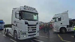 The John Brennan Memorial Truck Run 2024  in aid of the Irish Heart Foundation