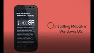 Installing MobSF in windows OS