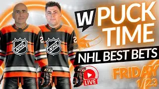 Tonight&rsquo;s NHL Bets You CAN&rsquo;T Miss! | Friday Picks, Predictions & Best Bets | PuckTime 1/23