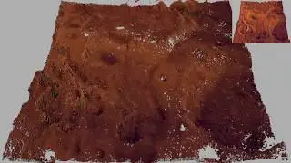 Topological Mars Mapping and Autonomous Exploration in 3D