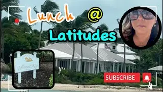 Lunch At Latitudes (Sunset Key Island) Noj Su ntawm Lub Pov Txwv Nyob Key West #florida #lunch
