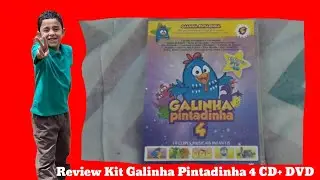 Review Kit Galinha Pintadinha 4 CD+DVD 
