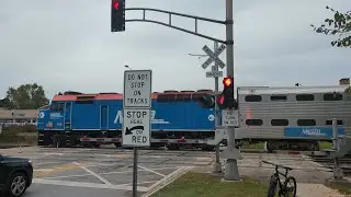 Ridge Ave. Railroad Crossing (Arlington Heights, IL) 10/13/25 (Video 2)