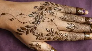 Beautiful Stylish mehendi designs | Simple mehendi design |