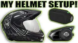 My New Helmet Set Up!