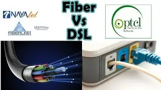 Fiber vs DSL Vs Cable | Nayatel,StormFiber,PTCL Fiber etc