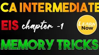 70+ Marks: EIS CHAPTER 1: The Best Learning Tricks You NEED to secure marks.