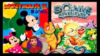 Mickey Mouse 3 | Bonk's Adventure (Dendy, Nes, Famicom) | Zavalex никогда не проходил | Денди стрим